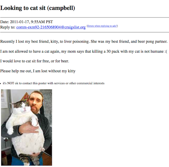 craigslist hookup ads