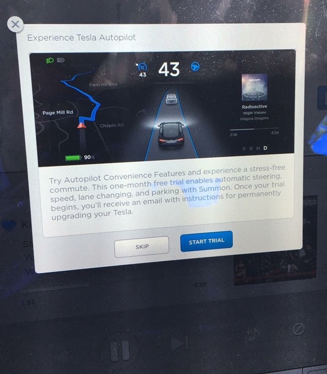 Tesla gives owners free trial of its self-driving future