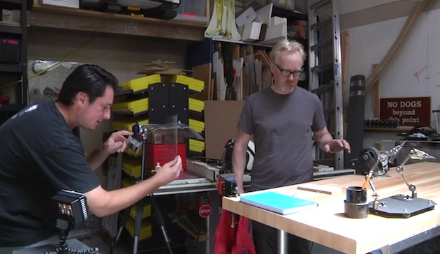 Mythbuster Adam Savage explains how to bring cartoons to the real world with an iPhone