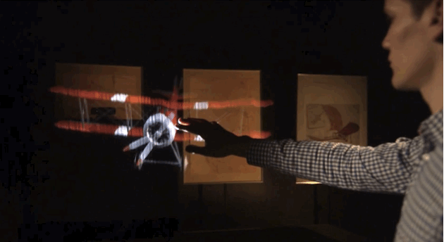 The secret to this interactive hologram tech is water vapor