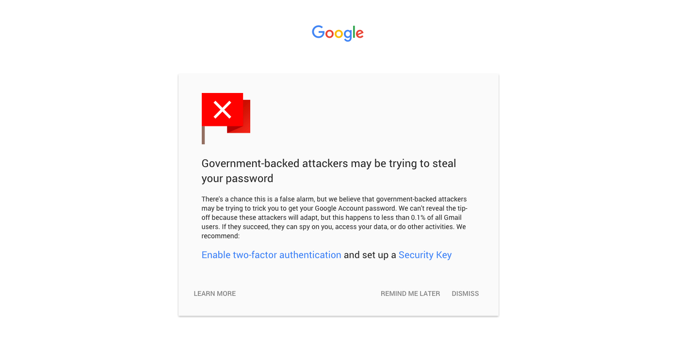 Google enhances Gmail security and beefs up its warning systems