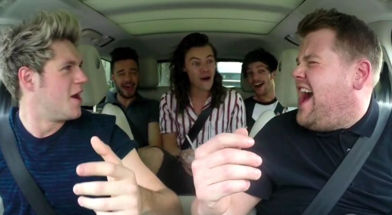 Epic Watch One Direction Carpool Karaoke With James Corden Cambio 