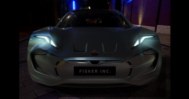 photo of Henrik Fisker reveals the face of his upcoming electric vehicle image