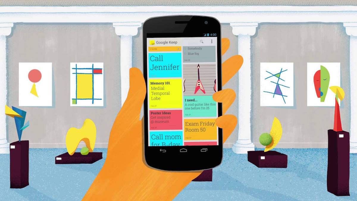 Google Keep welcomes your pretty drawings on Android