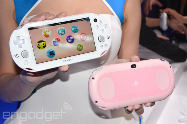 科技蛙摘 港台的女生有幅了 淺粉紅色ps Vita 將於11 月13 日上市