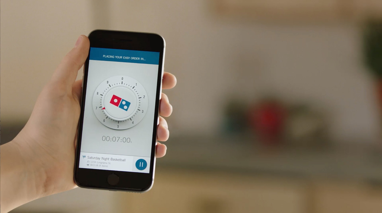 Now you can order a Domino&#039;s pizza simply by opening an app