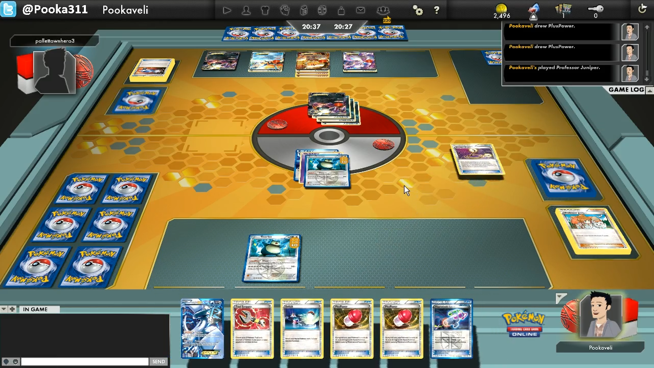 pokemon trading card game online tokens use
