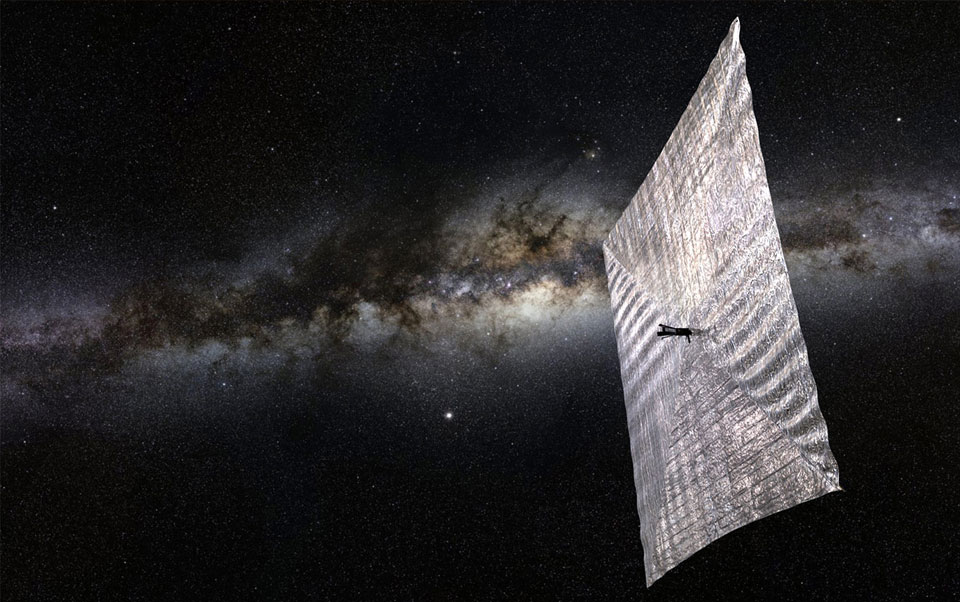 photo of Carl Sagan's solar-powered spacecraft is in trouble image