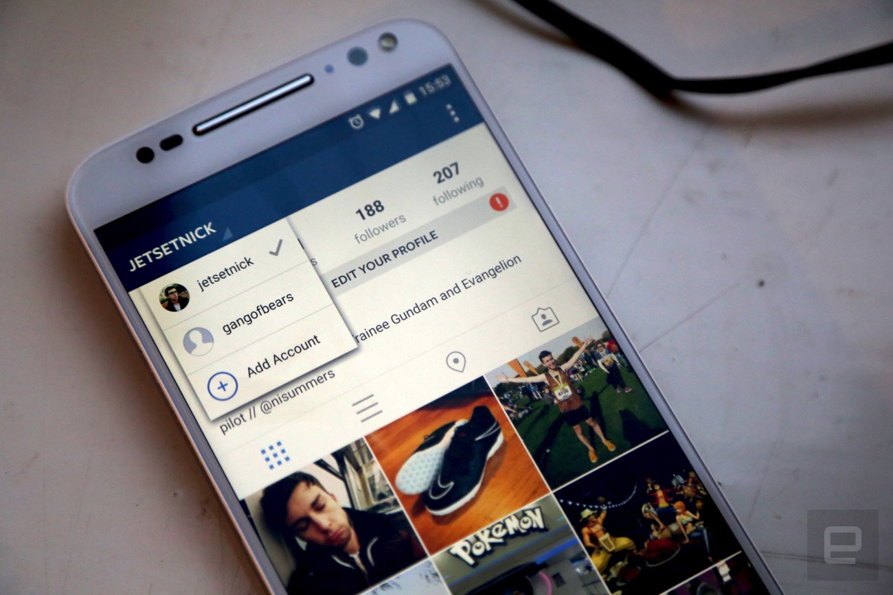 Instagram tests multiple account support on Android