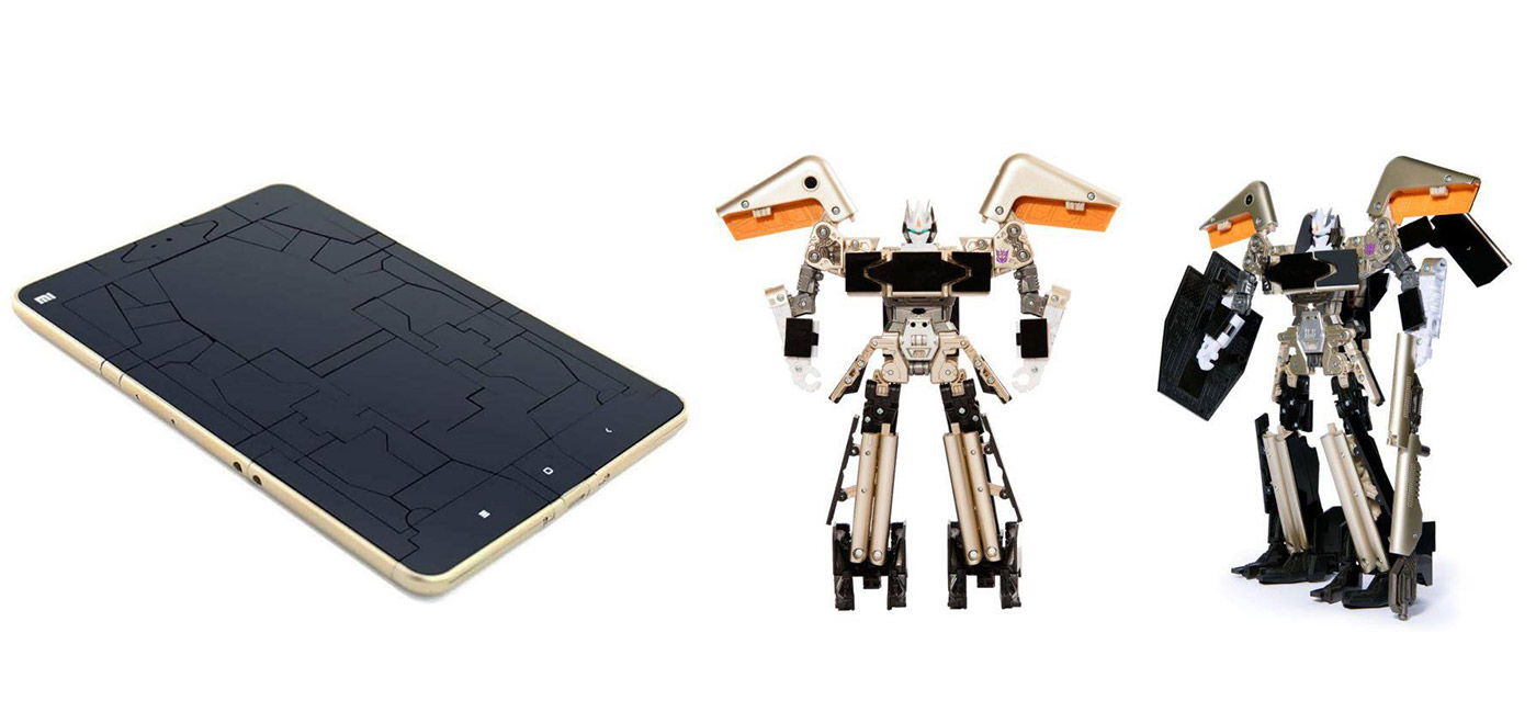 Xiaomi made a toy tablet that turns into a Transformers robot