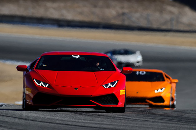 Lamborghini Accademia at Mazda Raceway Laguna Seca