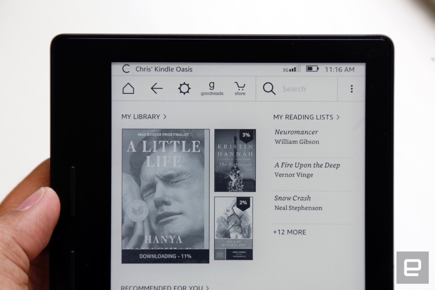 Amazon&#039;s high-end Kindle Oasis is sleek, sharp and pricey