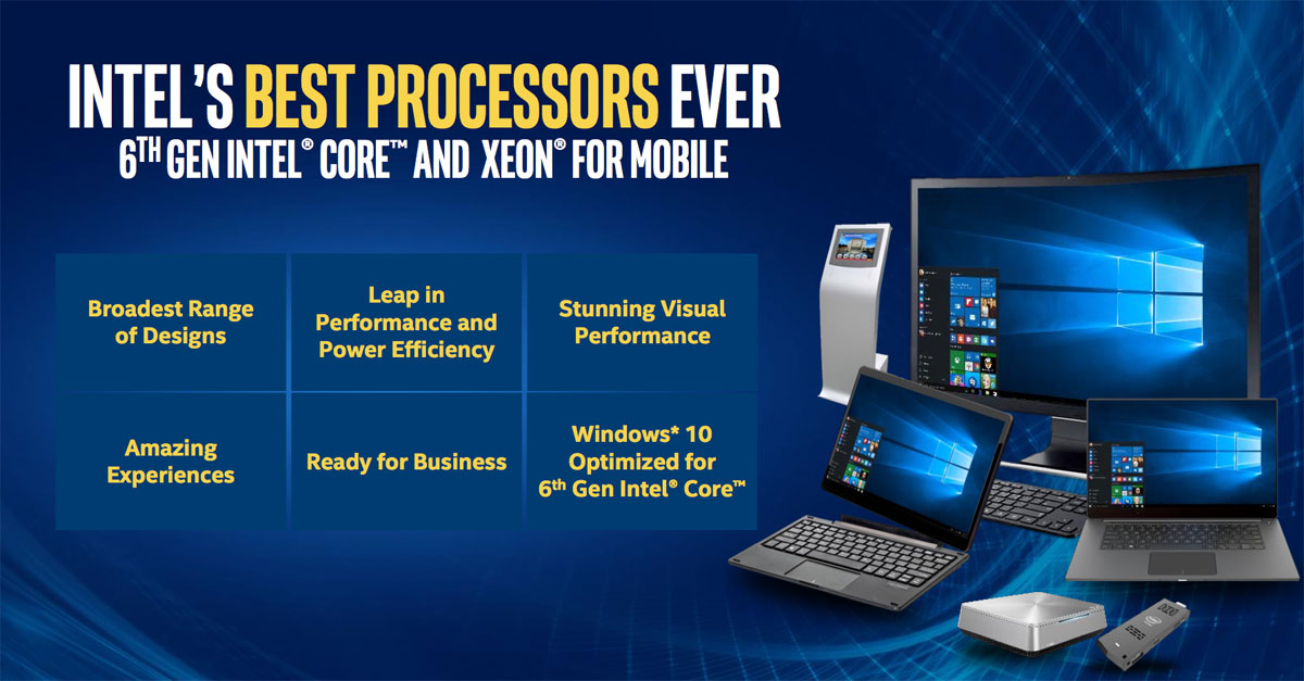 Intel&#039;s &#039;Skylake&#039; CPU family includes an unlocked laptop chip