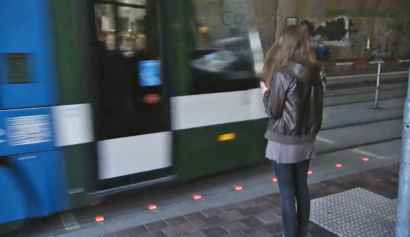 German city designs traffic lights for oblivious pedestrians
