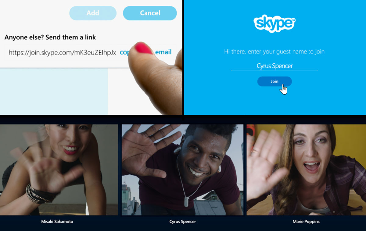 Skype gets shareable conversation links for easy invites