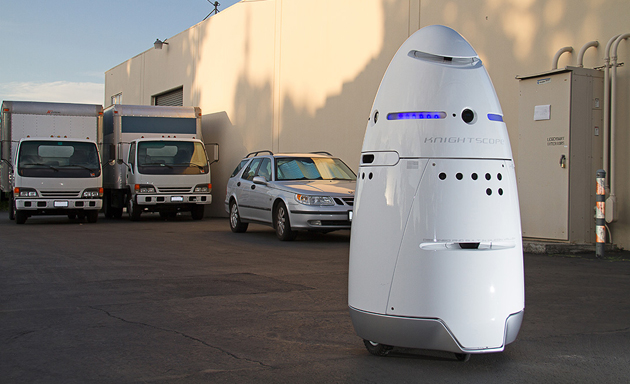 photo of Man arrested after knocking over a 300-pound security robot image