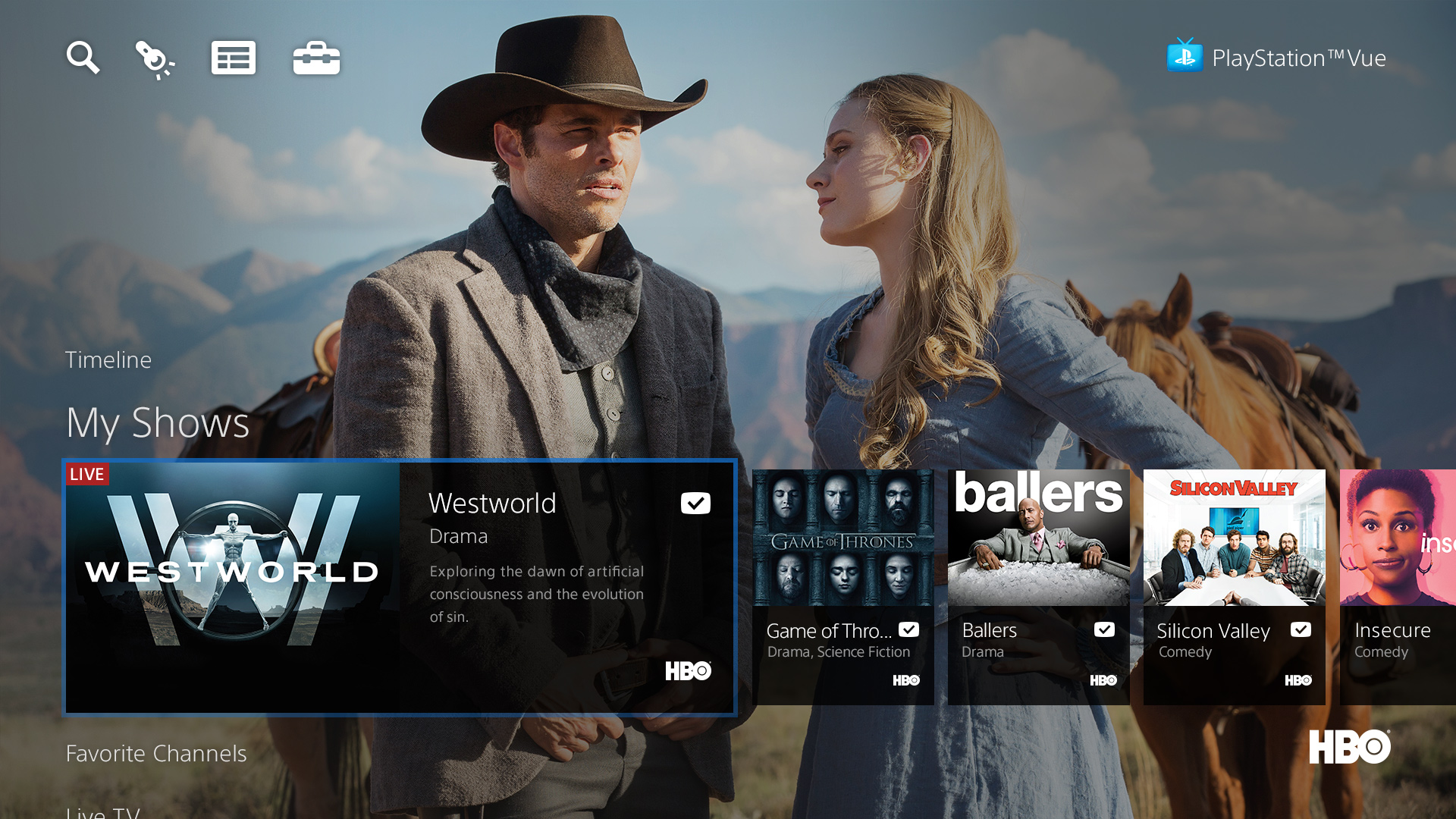 photo of Watch HBO and Cinemax on PlayStation Vue starting today image