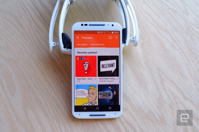 Google Play Music&#039;s podcasts are convenient but lack features