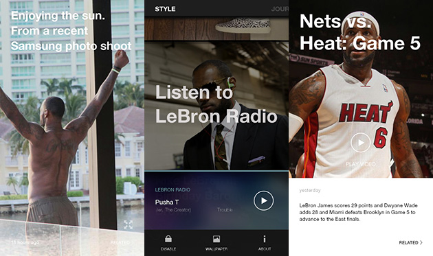 My week with LeBron... the app