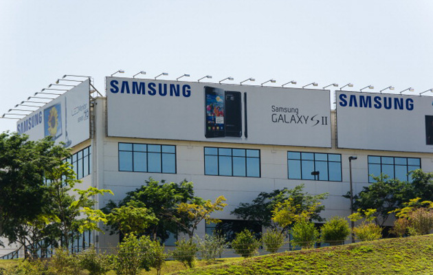 Samsung's factory in Campinas, Brazil circa 2011