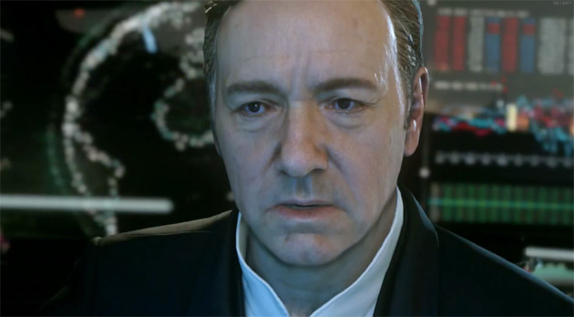 Call of Duty: Advanced Warfare is this year's entry, starring Kevin Spacey