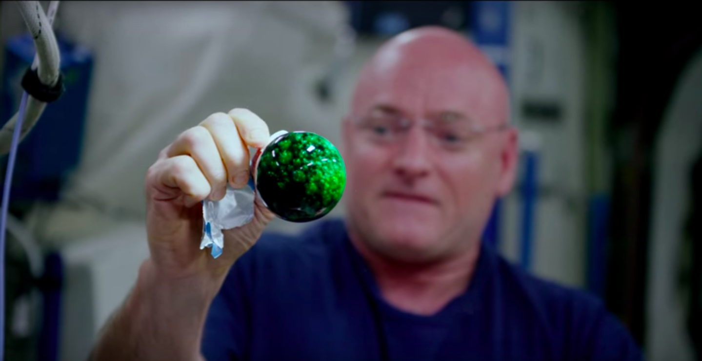 Astronauts capture stunning 4K video of antacid bubbles aboard the ISS