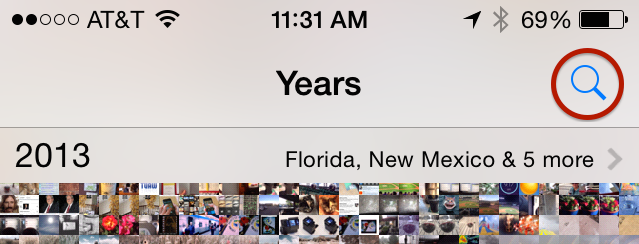 photo of iOS 8 Photos app: Smart suggestions and searching image