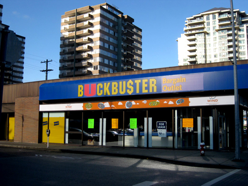 old blockbuster video signs