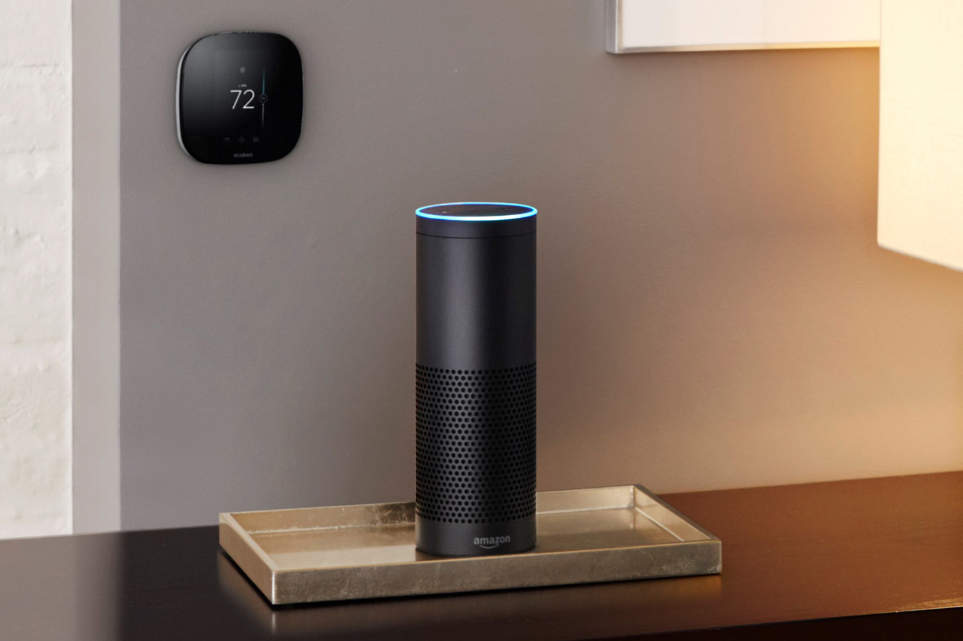 photo of Amazon Echo starts talking to your thermostat image