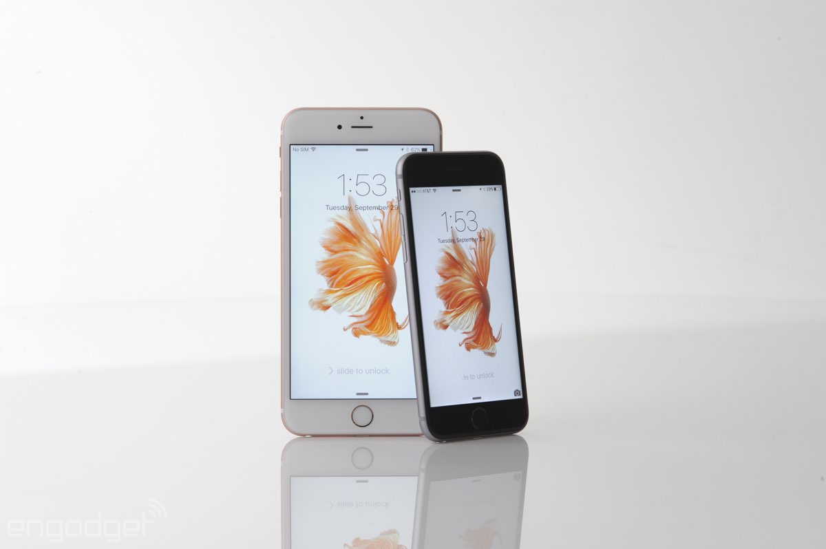 photo of iPhone 6s battery life may vary slightly depending who made the processor image