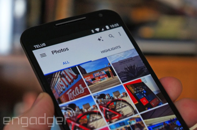 Google Photos on Android