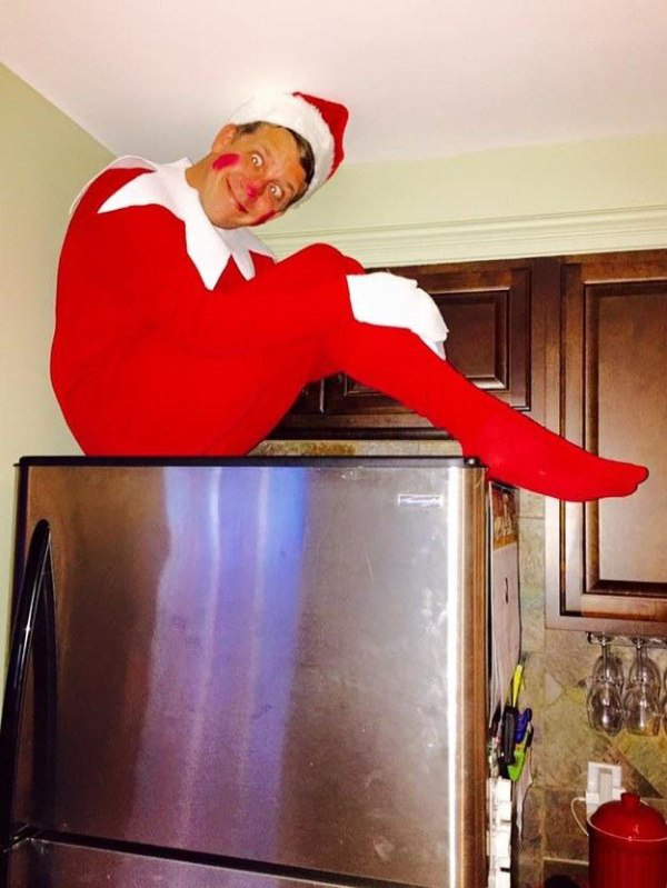 creepy doll elf on the shelf