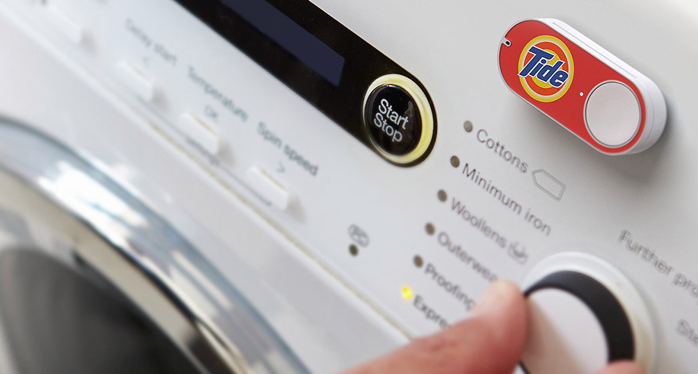Amazon Dash is ready to refill your printer or washing machine
