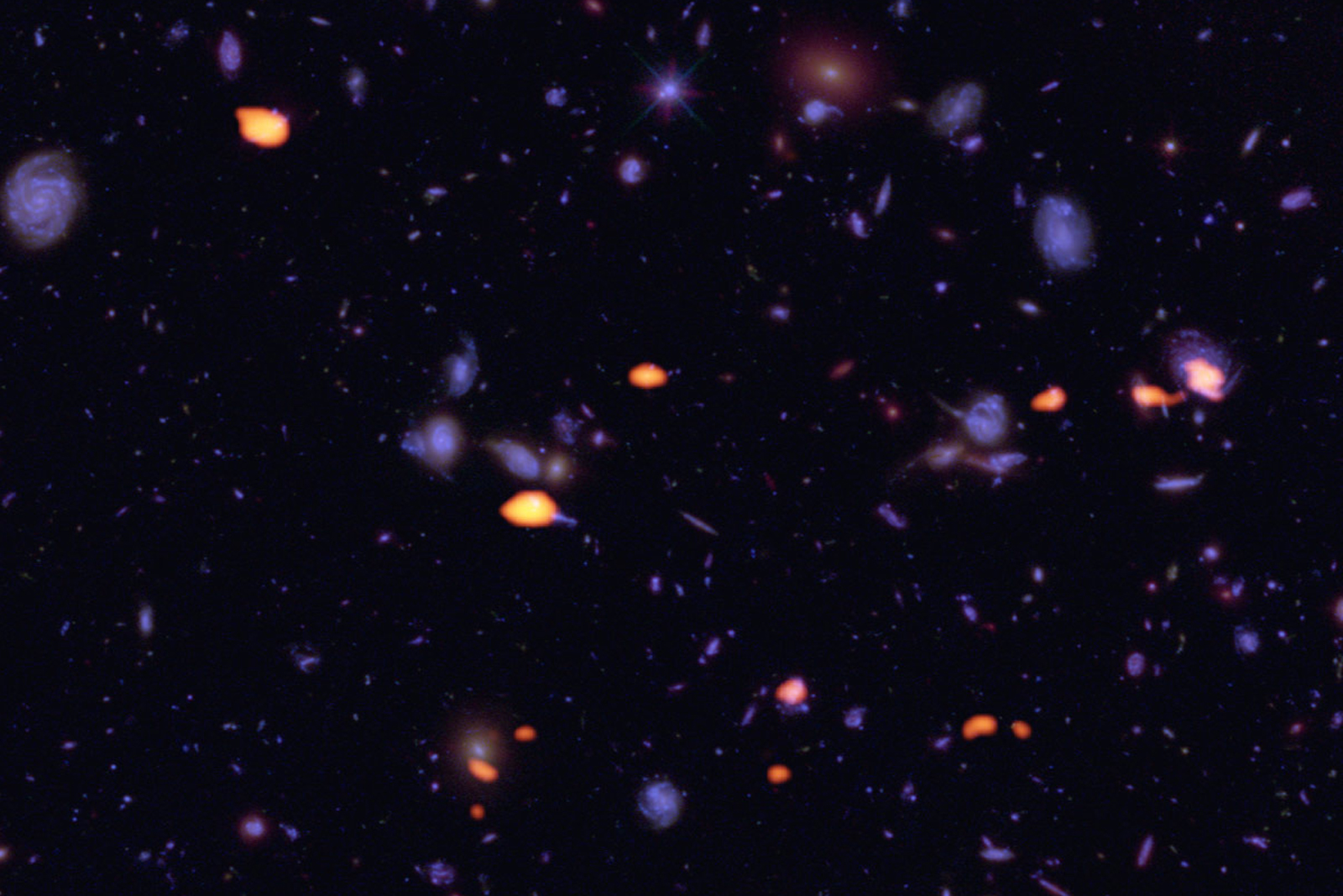 photo of Hubble study helps explain the heyday of galaxy formation image