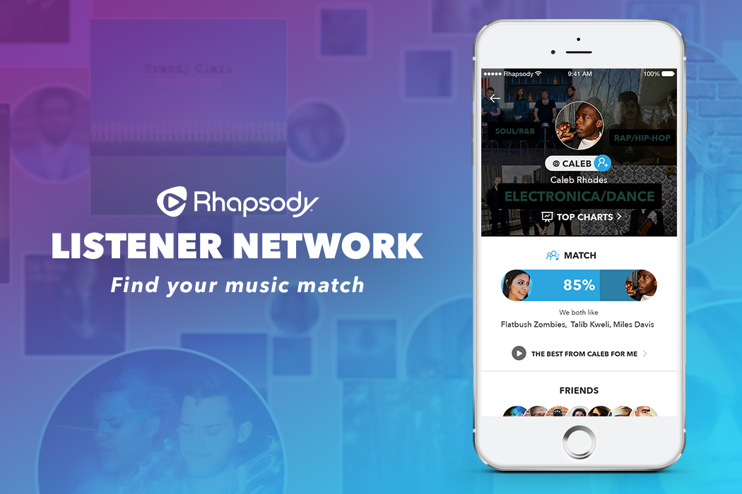 Rhapsody&#039;s Listener Network makes finding new music easier