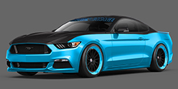 2015 Ford Mustang Petty Garage show car for SEMA 2014 - rendering