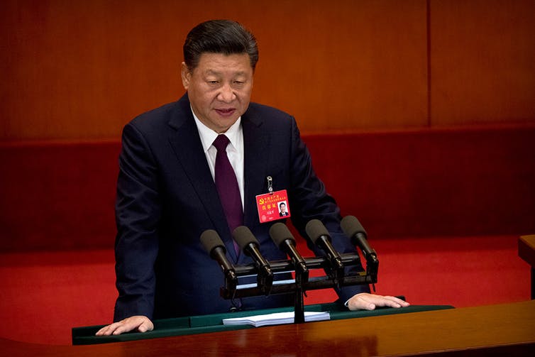 O presidente da China, Xi Jinping, prometeu as tradicionais reformas econômicas em seu discurso no congresso do PCC.