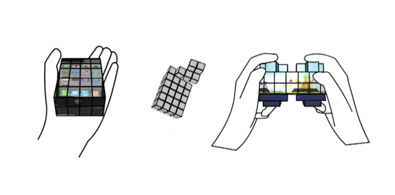 Researchers create Rubik&#039;s cube-like touchscreen display