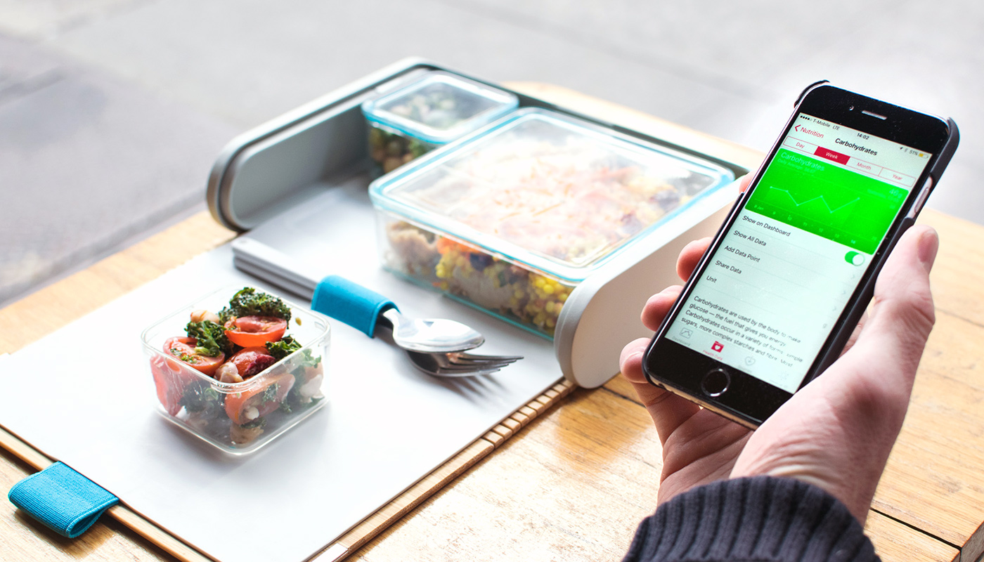 Calorie counting made easier with this pretty lunch box