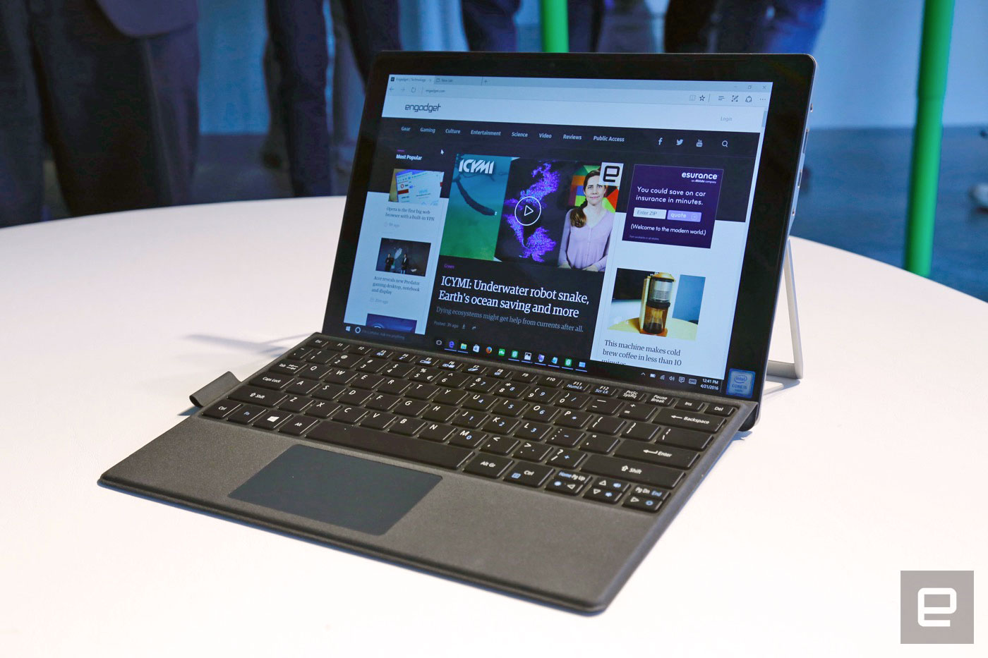 Acer's Switch Alpha 12 is a silent, liquid-cooled hybrid laptop