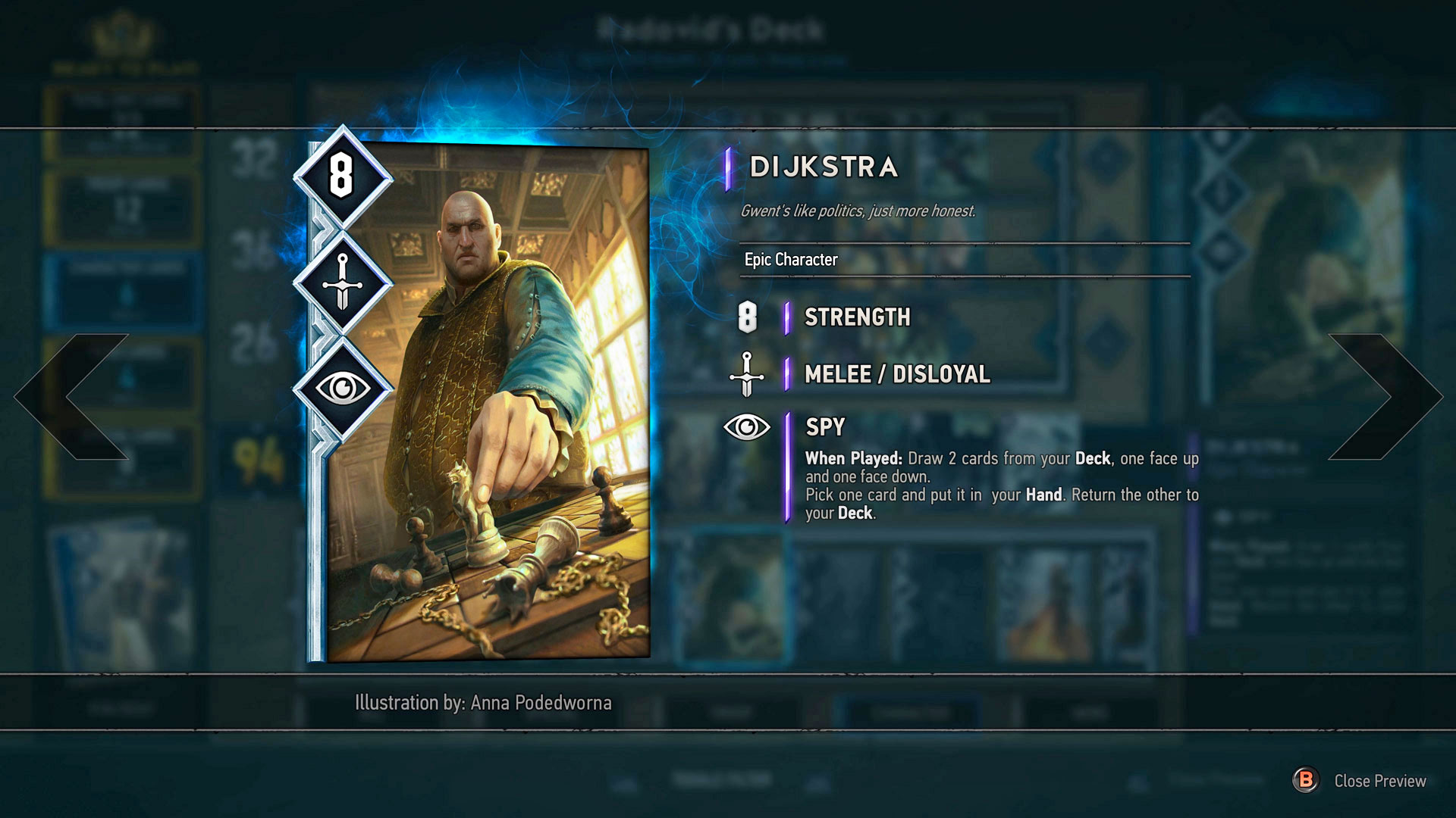 'Gwent: The Witcher Card Game' beta delayed to October