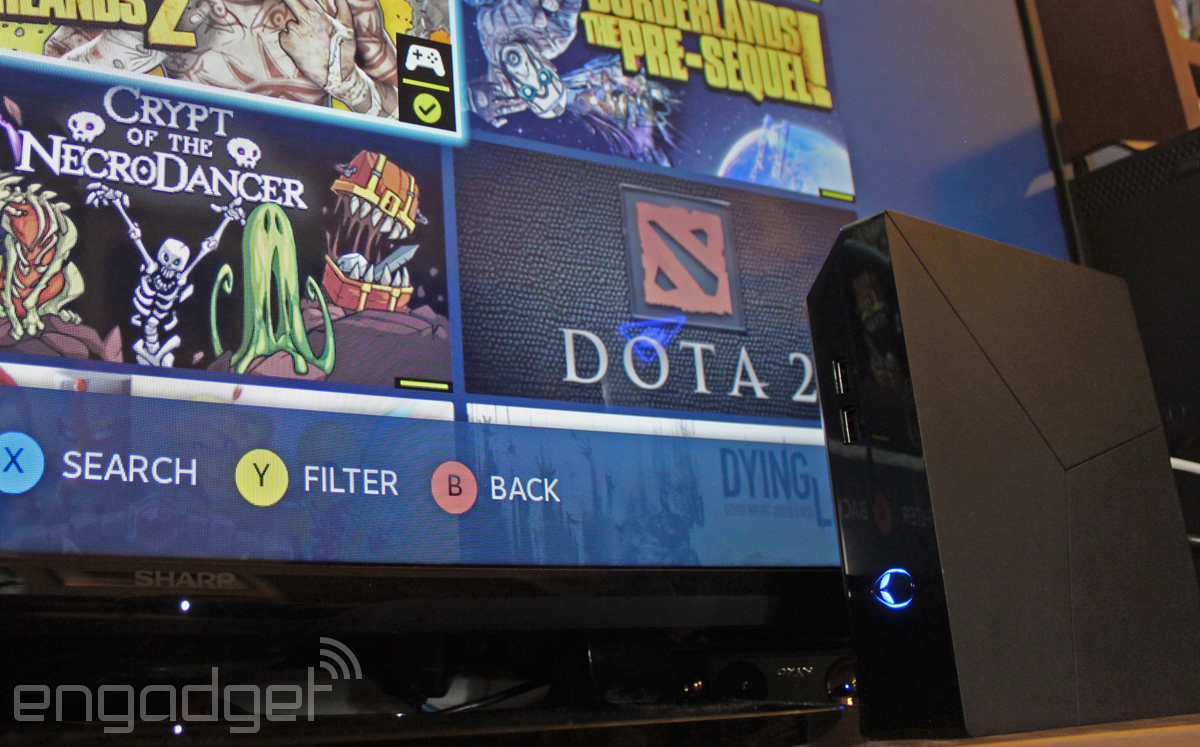 The Alienware Steam Machine: finally, a gaming PC for the living room
