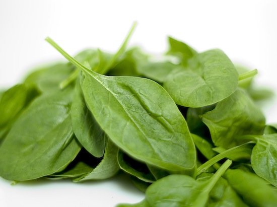 spinach, foods that hydrate and burn calories