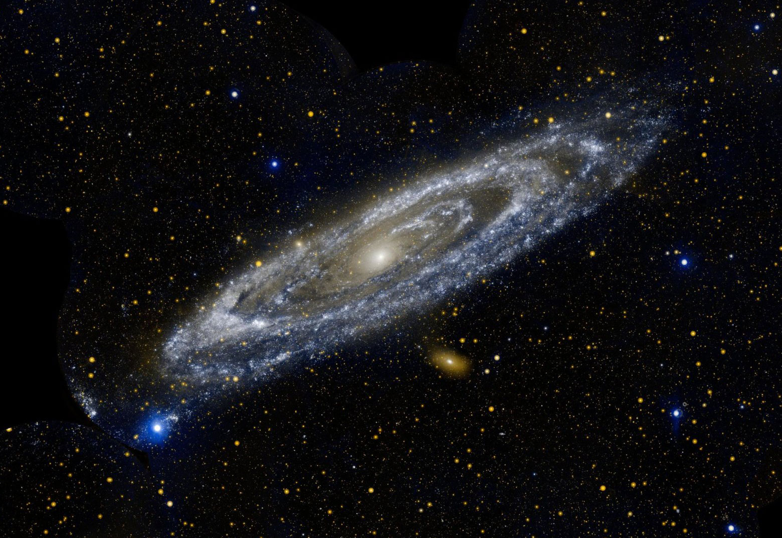 Half of the matter around us comes from distant galaxies