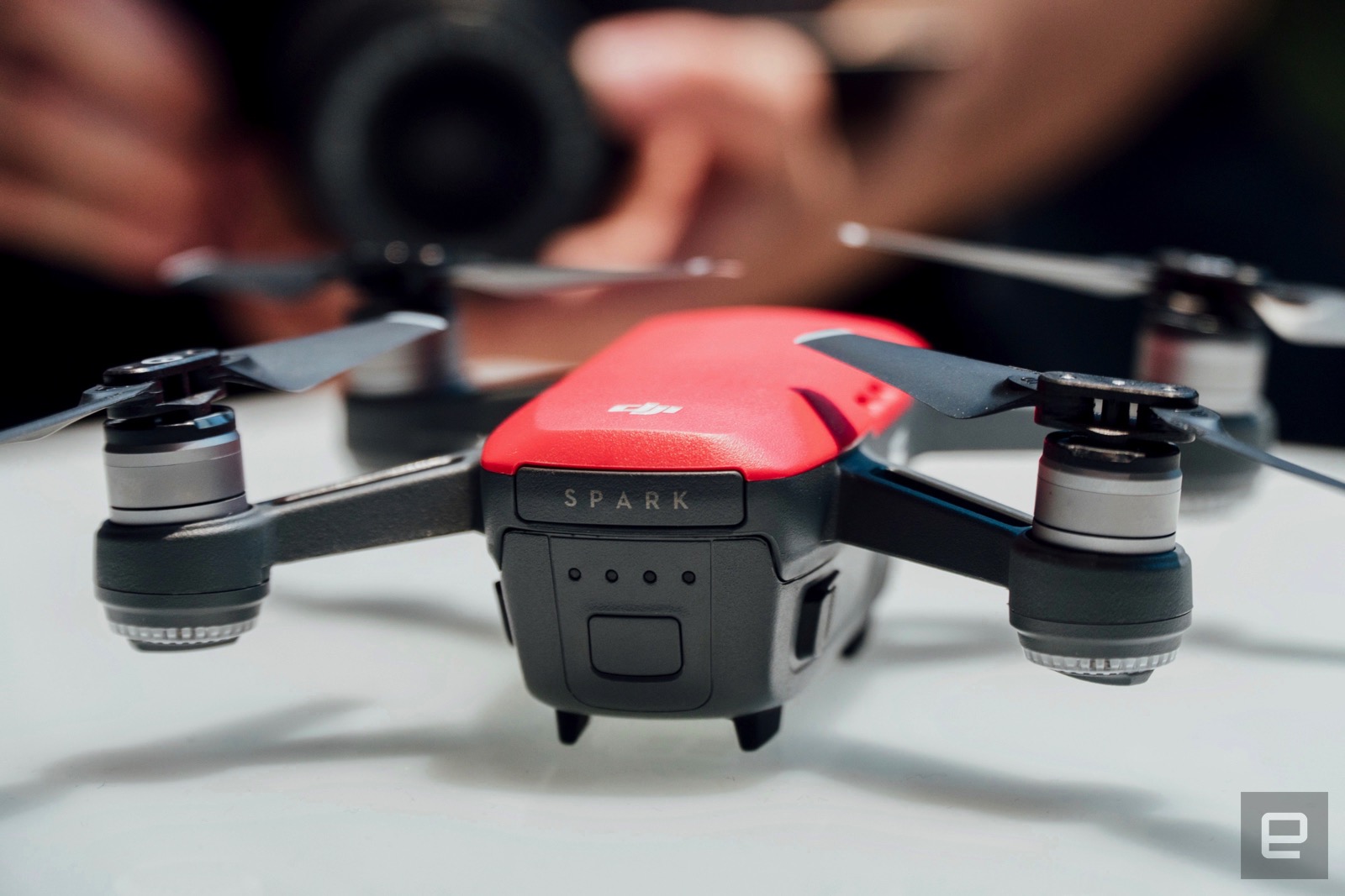 photo of DJI's palm-sized Spark drone delivers epic selfies image