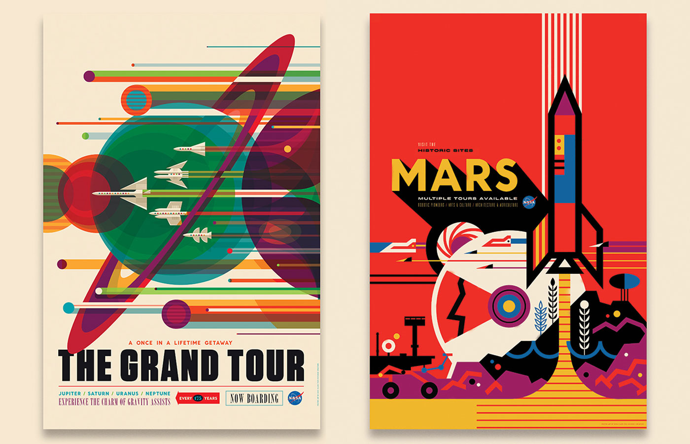 photo of NASA's space tourism posters will make you want to suit up image