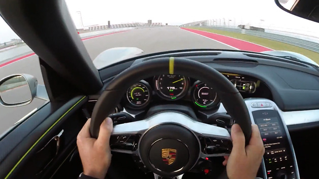 Patrick Long POV video in Porsche 918 Spyder