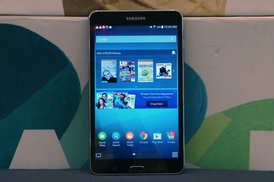Samsung Galaxy Tab 4 Nook, una tablet dedicada a la lectura