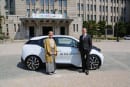 BMWの電気自動車「i3」が京都市の公務用車に、国際写真祭の開催期間限定