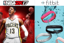 バスケゲーム「NBA 2K17」とFitbitが異例のコラボ。1日1万歩達成でプレイヤーキャラを5ゲーム分強化